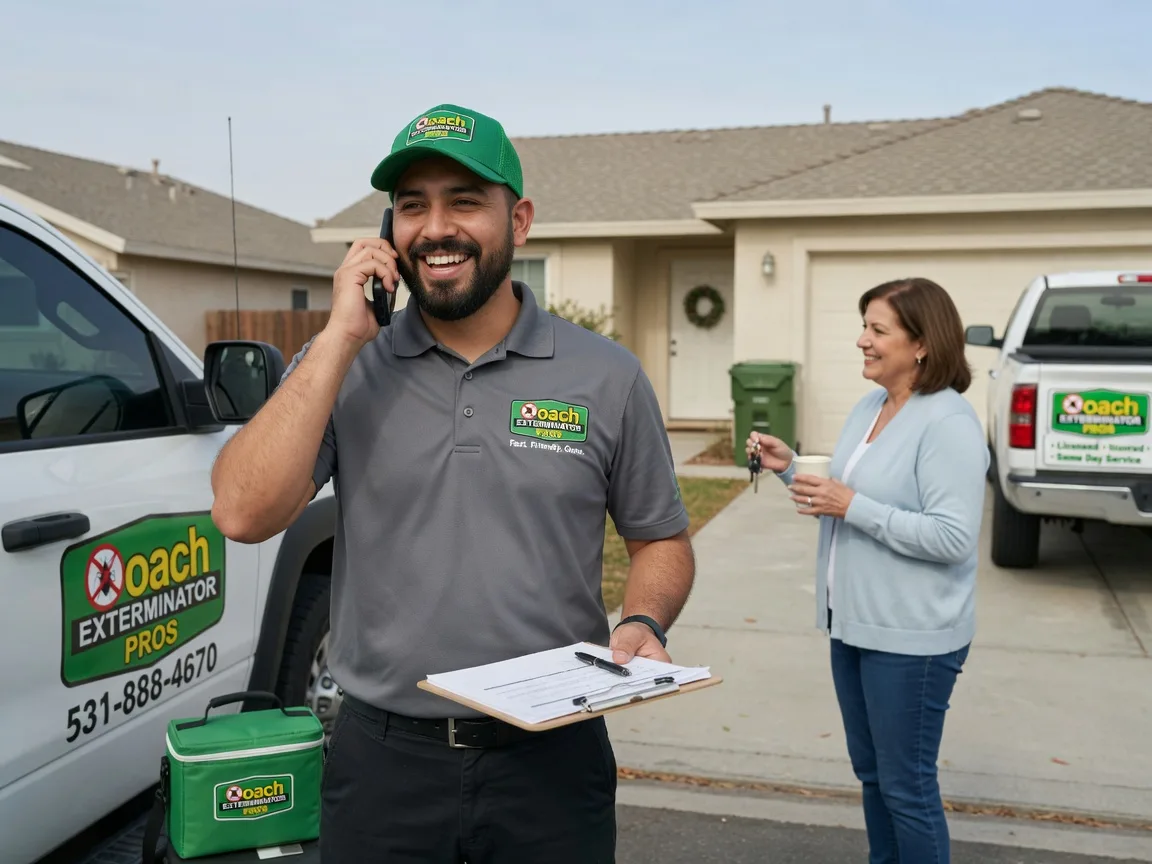 Pest Control Roach Exterminator New Waterford, OH FAQs