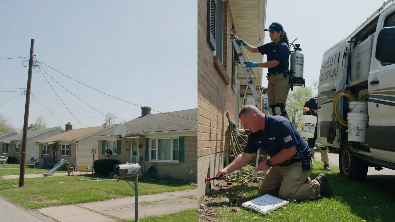 Pest Control Roach Exterminator in New Waterford, OH near me